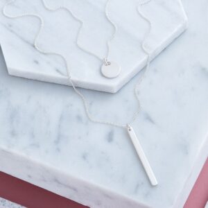 Initial Layered Pendant Necklace - Inscripture - Personalised Jewellery