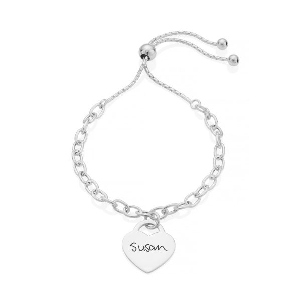 Silver Chain Slider Bracelet_71109