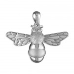 Inscripture - Silver Bumble Bee Charm