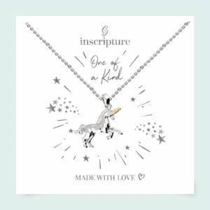 Unicorn Necklace - Inscripture - Personalised Jewellery