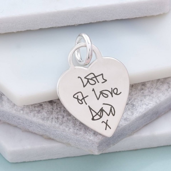 Sterling Silver Wedding Bouquet Charm as seen in You & your wedding magazine - - Inscripture - Memorial Jewellery