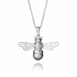 Bee Necklace - Bee Jewellery -Inscripture - Personalised Jewellery