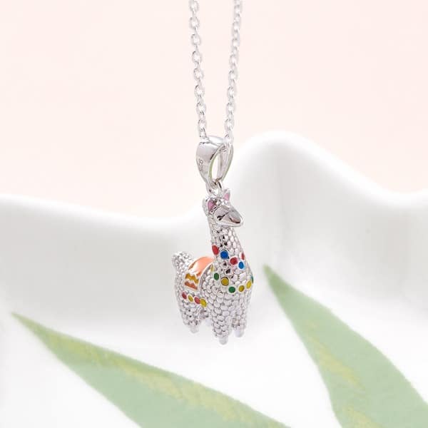 Llama Necklace - Inscripture - Personalised Jewellery