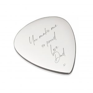 Actual Handwriting / Drawing Guitar Pick - Inscripture - Personalised Gifts for him