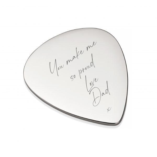 Actual Handwriting / Drawing Guitar Pick - Inscripture - Personalised Gifts for him