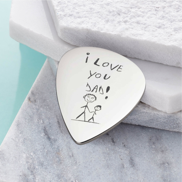 Handwriting Engraved Guitar Pick - Memorial Gift - Inscripture - Personalised Gifts for him
