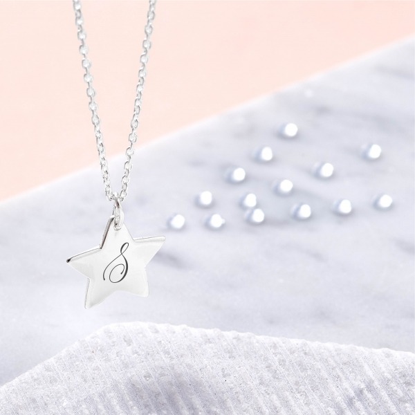 Personalised Star Necklace - Inscripture - Personalised Jewellery