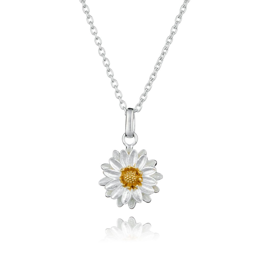 September Birth flower necklace - Inscripture - Personalised Jewellery
