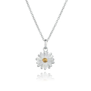 April Birth flower necklace - Inscripture - Personalised Jewellery