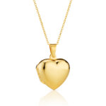 Gold Heart Locket_change to Gold