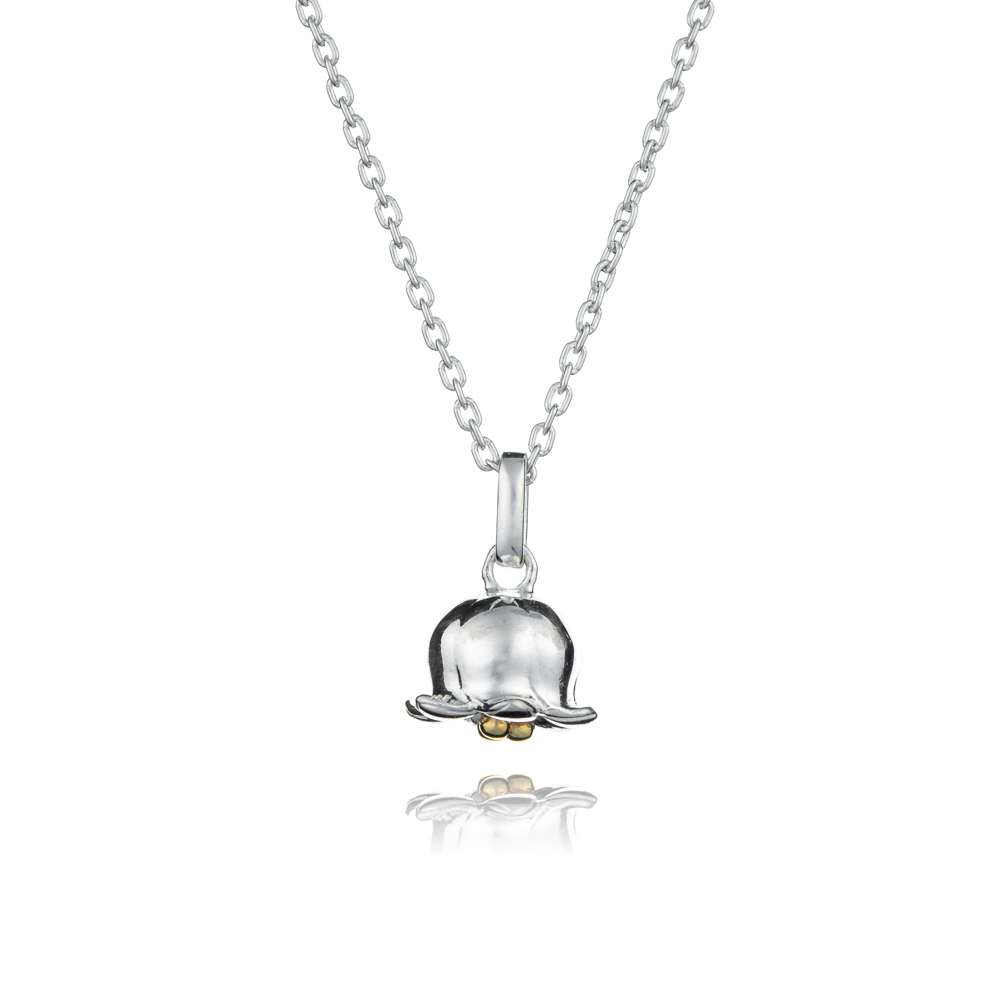 May Birth flower necklace - Inscripture - Personalised Jewellery