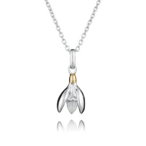 January Birth flower necklace - Inscripture - Personalised Jewellery