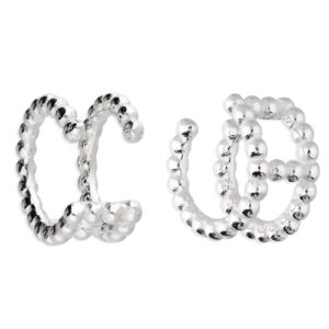 Sterling Silver Ear Cuff Earring - - Inscripture - Personalised Jewellery