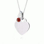 Personalised Birthstone Necklace - Inscripture