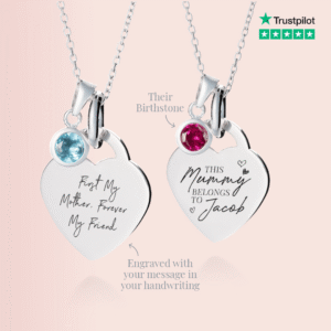 Sterling Silver Personalised Necklace - Mothers Day Gift Ideas - Inscripture