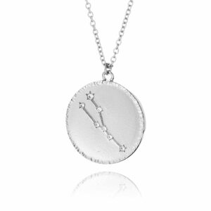 sterling silver taurus constellation necklace - inscripture - personalised jewellery