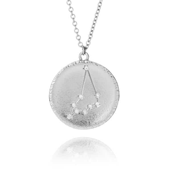 Sterling Silver Capricorn Constellation Necklace - Inscripture - Personalised Jewellery