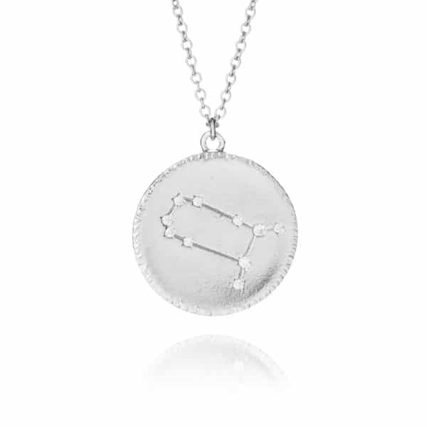 Sterling Silver Gemini Constellation Necklace - Inscripture - Personalised Jewellery