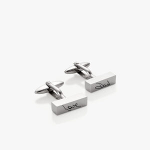 Ashes Handwriting Urn Cufflinks - Inscripture - Ashes Jewellery - Memorial Jewellery - Inscripture
