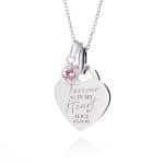 Inscripture - FOREVER IN MY HEART NECKLACE