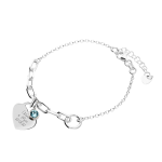 Chain Bracelet with bluecharm