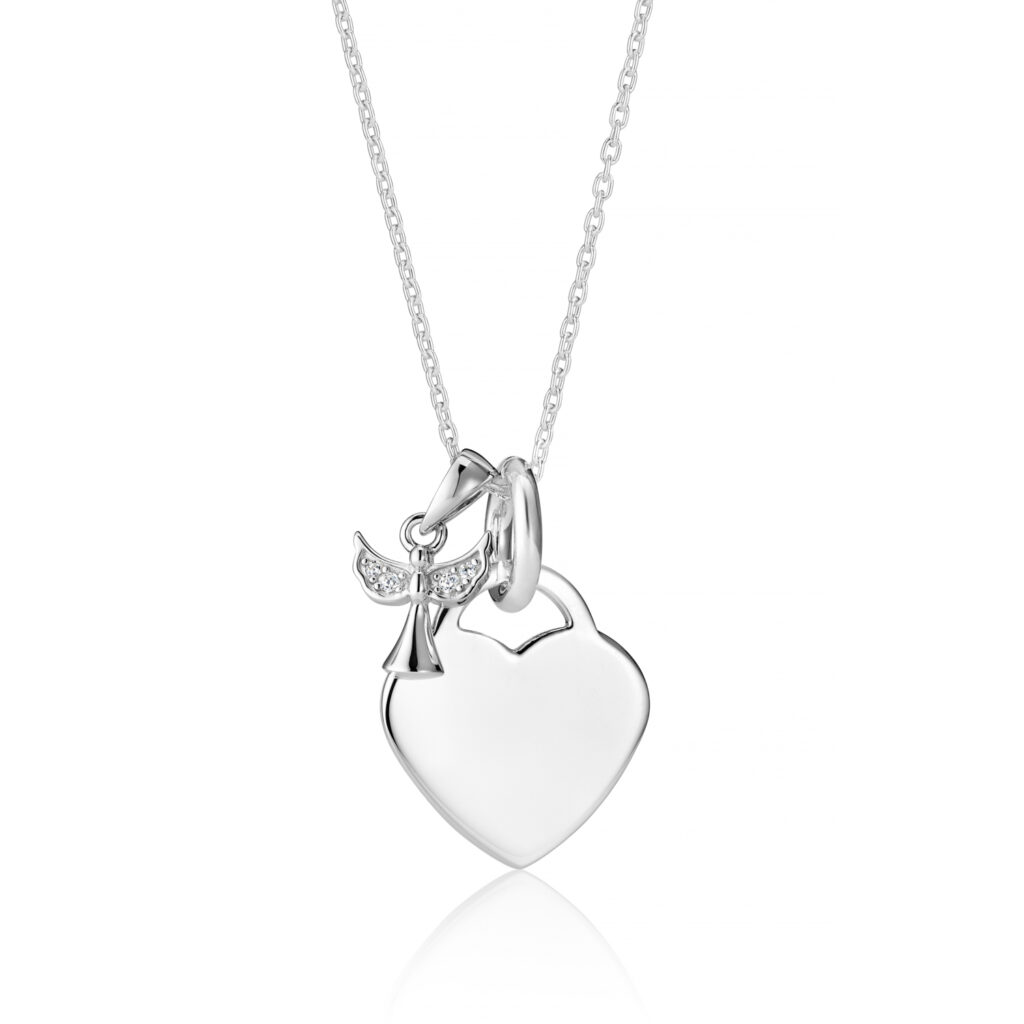 Angel Memorial Necklace - Memorial Jewellery - Inscripture
