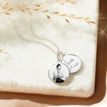 Duo Silver Disc Necklace