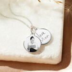 Duo Silver Disc Necklace 2