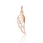 Wing Rose Gold Charm