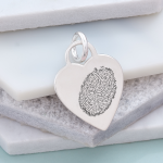 Bouquet Charm Finger Print angled