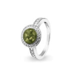 EV-R-319-Green Ashes Ring - Ashes Into Jewellery