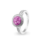 EV-R-319-Pink Ashes Ring - Ashes Into Jewellery