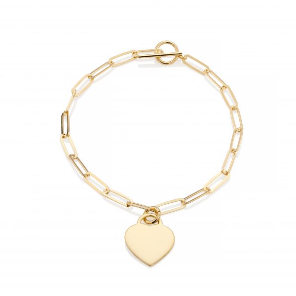 Gold Oval T-Bar Photo Bracelet - Photo Jewellery - Inscripture