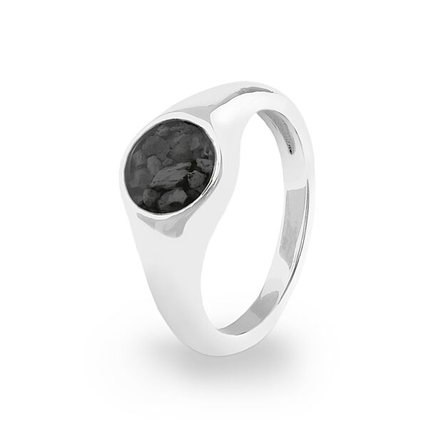 Black - Unisex Pride Ashes Ring - Ashes Jewellery