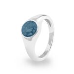 ew-r-347-sswg-blue_- Ashes Ring - Ashes Jewellery