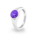 ew-r-347-sswg-purple_- Ashes Ring - Ashes Jewellery