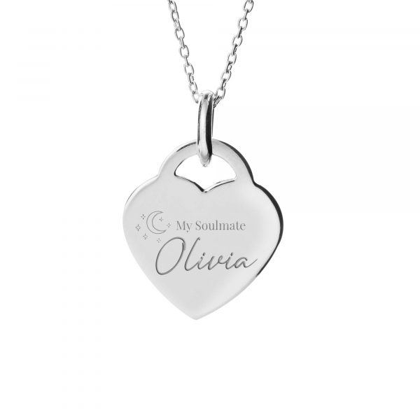 My Soulmate Necklace - Valentines Day Jewellery - Inscripture