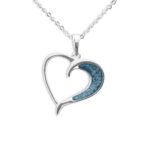 EW-P-113-Blue_- Ashes Pendant - Ashes Jewellery
