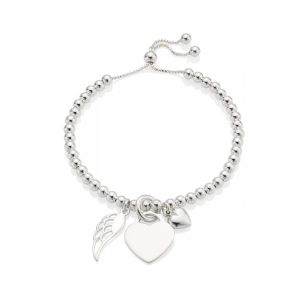 Duo Angel Wing Photo Bracelet - Photo Jewellery - Inscripture