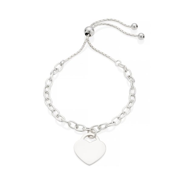 Silver Chain Slider Photo Bracelet - Photo Jewellery - Inscripture