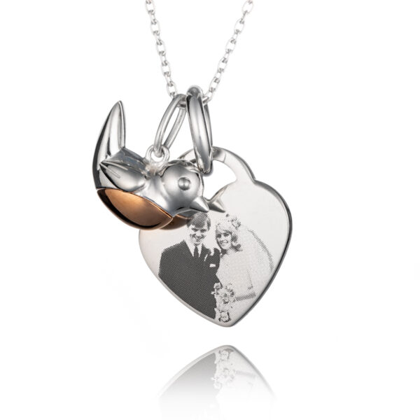 Sterling Silver Robin Necklace_71597-2