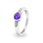 ew-r-351- -purple_ - Ashes Ring - Ashes Jewellery