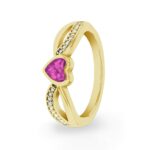 ew-r-355-yg-pink_Gold-Ashes Ring - Ashes Jewellery