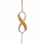 EW-B-501-Orange_Rose Gold- Ashes Bracelet - Ashes Jewellery
