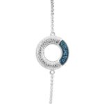 EW-B-502-Blue_- Ashes Bracelet - Ashes Jewellery