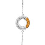 EW-B-502-Orange_- Ashes Bracelet - Ashes Jewellery