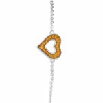 EW-B-503-Orange- Ashes Bracelet - Ashes Jewellery