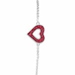 EW-B-503-Red- Ashes Bracelet - Ashes Jewellery
