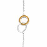EW-B-504-Orange_-Ashes Bracelet - Ashes Jewellery
