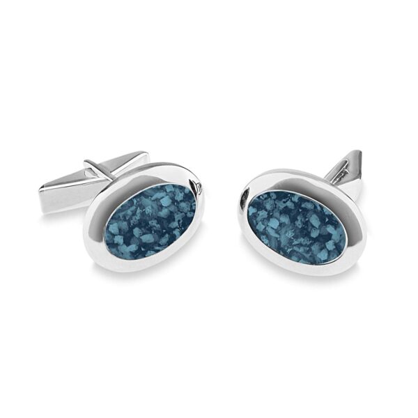 EW-CL-602-Blue_-Ashes Cufflinks-Ashes Jewellery